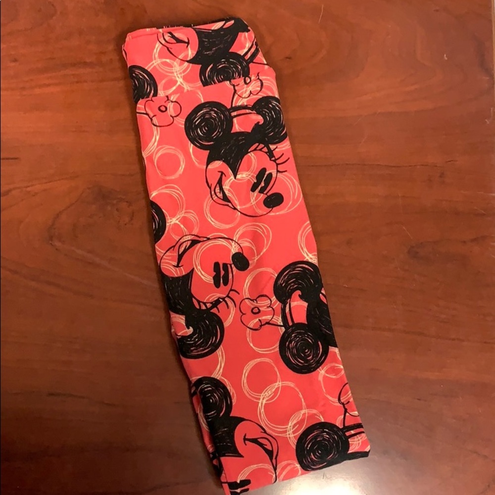 Lularoe Kids Leggings L/XL Disney